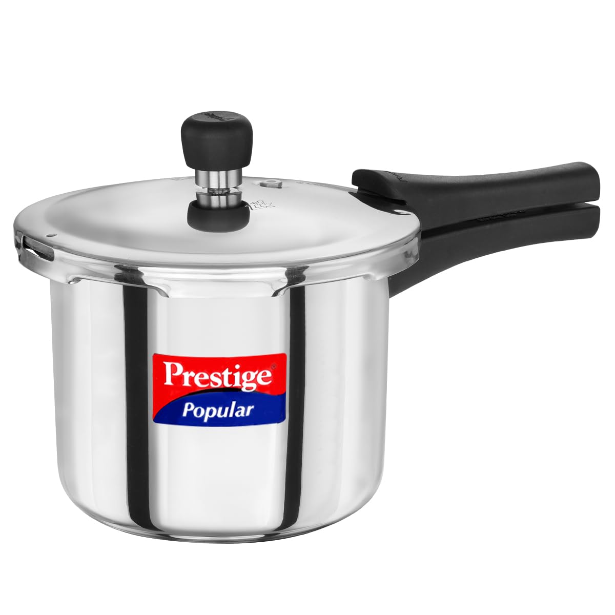 Prestige Popular Stainless Steel Pressure Cooker 3 Ltr | Silver