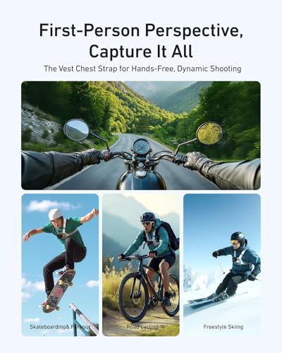 TELESIN Magnetic Chest Mount