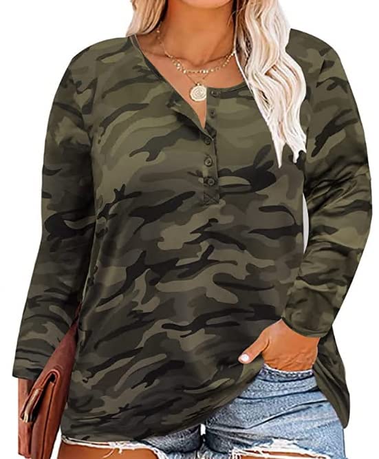 RITERA Plus Size Long Sleeve Top - Color Block Striped Tunic For Women (XL To 5XL)