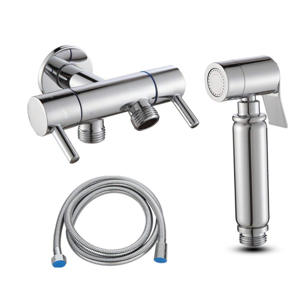 para Damas Grifo de Inodoro Grifos de bidé Butt Bidet Pulverizador de Inodoro Pulverizador de Bidé de Mano para Kit de Higiene de Inodoro-C (Color : C) (A)