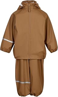 Celavi Unisex Children's Basic Rainwear Set PU Rainwear Set (Pack of 1)