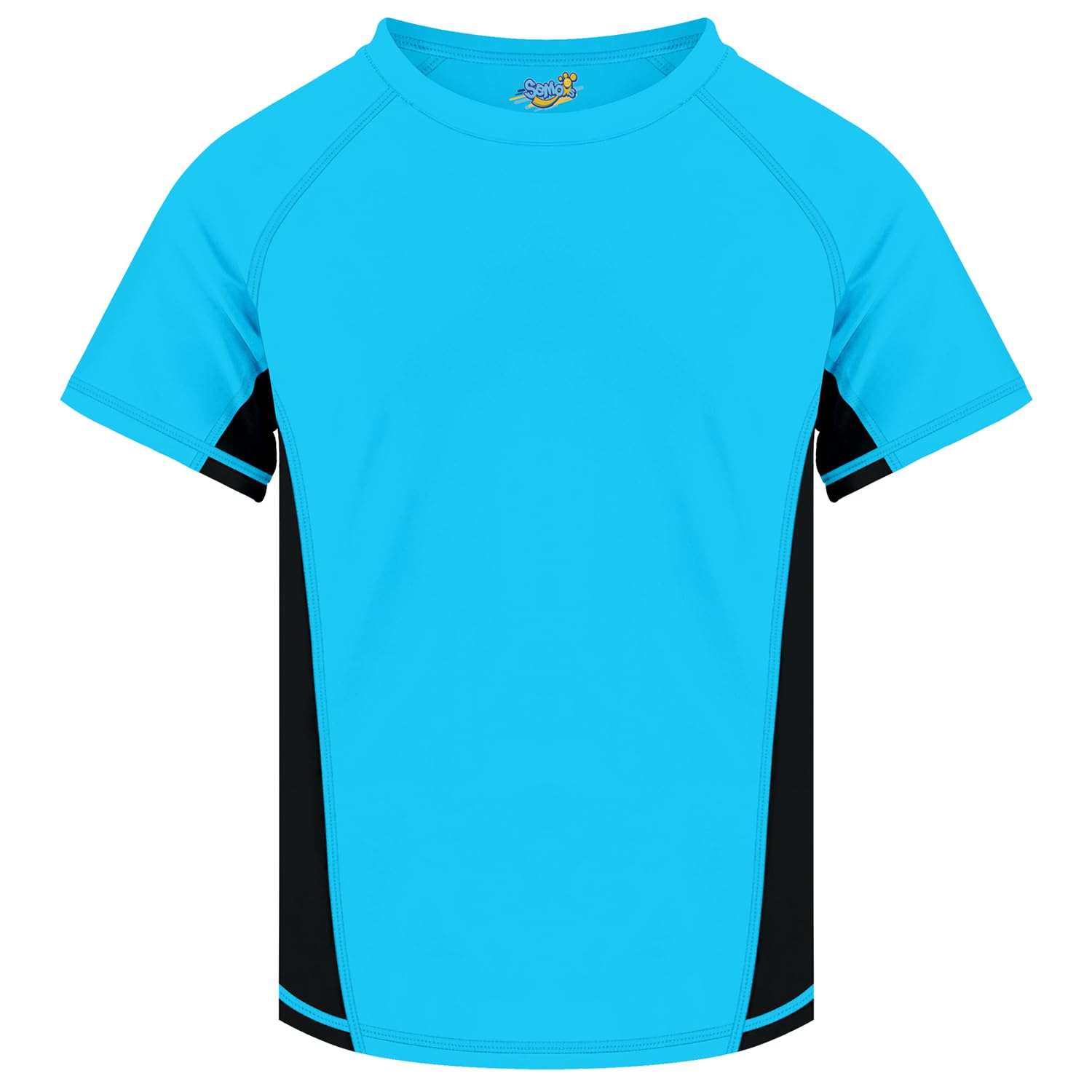 Semois Boys Rash Guard Swim Shirt Short Sleeve Swimwear Toddler Kids Youth Rashguard Water Shirt UPF+ 50 Quick Dry Shirt