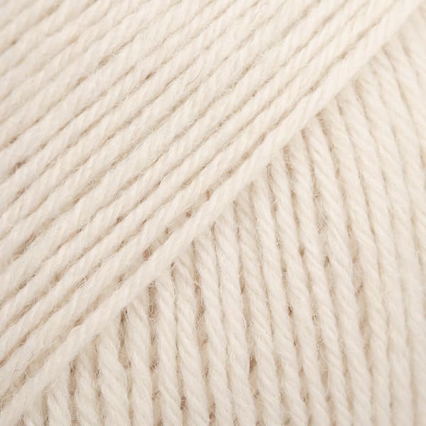Superwash Sock Wool Blend Multicolored Yarn Drops Fabel, 1 or Superfine, Fingering Weight, 4 ply, 1.8 oz 224 Yards per Ball (121 Wheat)