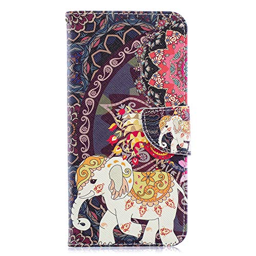 Unisnug Carcasas para Huawei P30 Lite,Funda con Tapa Huawei P30 Lite Fundas Telefono Huawei P30 Lite-#1Elefante 2
