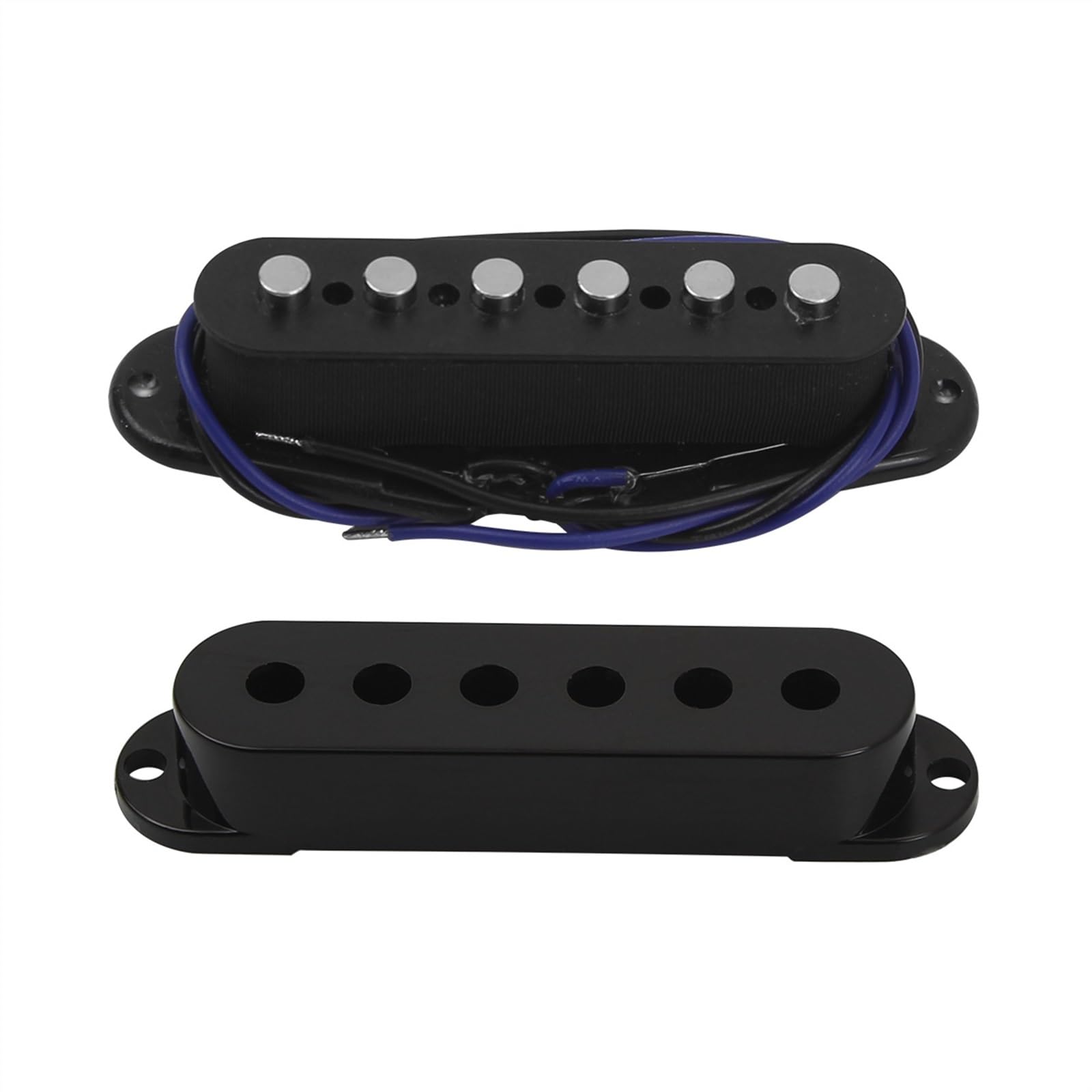 Imanes De Cerámica Pastilla De Doble Riel Caliente Y Pastilla De Bobina Simple Para Piezas De Guitarra SSS Piezas de Guitarra Eléctrica (Color : 01)