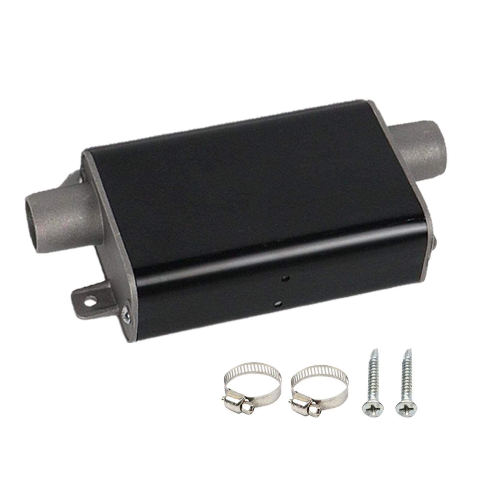 Silenciador de calefacción de tubo de escape, botín de tubo de escape: silenciador de reducción de ruido de aleación de aluminio para calefacción de vehículos y camiones