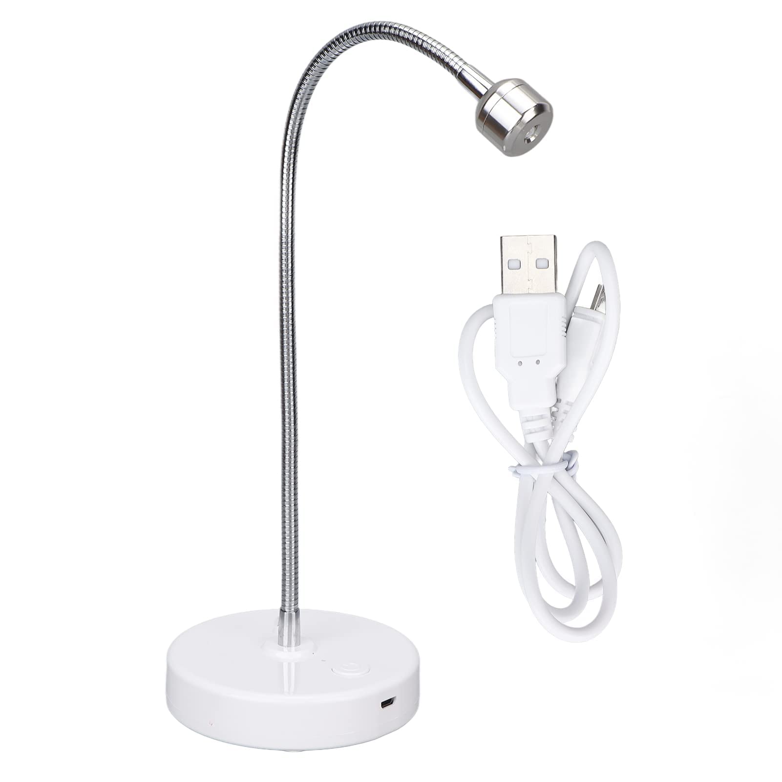 Mini Lampada per Unghie Lampada per Unghie a LED, Lampada per Unghie UV Lampada per Unghie USB Portatile Asciugatrice per Unghie Testa Girevole Smalto per Unghie Asciugatrice per Colla con Timer 60s