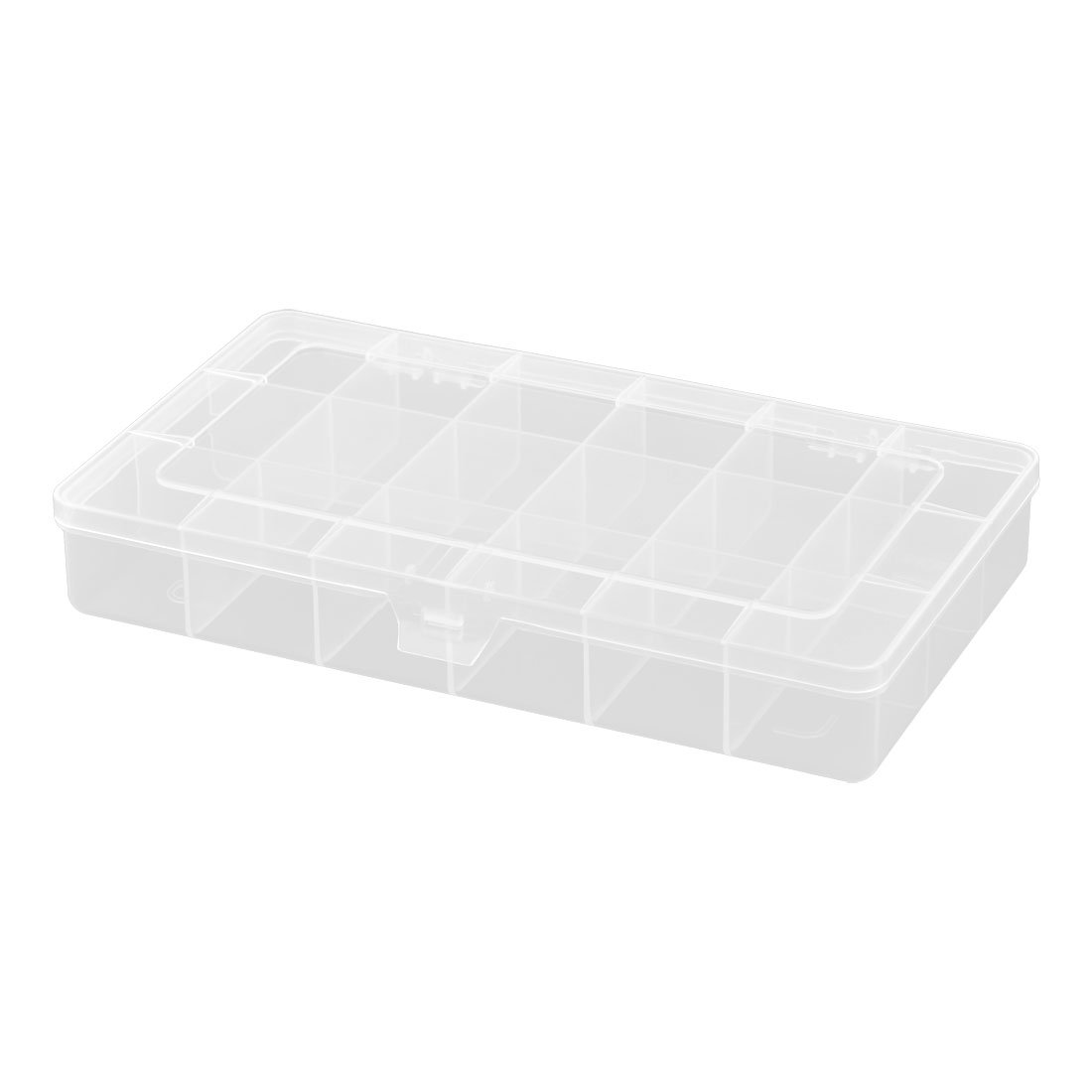 Qtqgoitem Plastic Household Sweing Accessories Craft Parts 18 Compartments Storage Box (Model: 73d abb 90d 999 448)