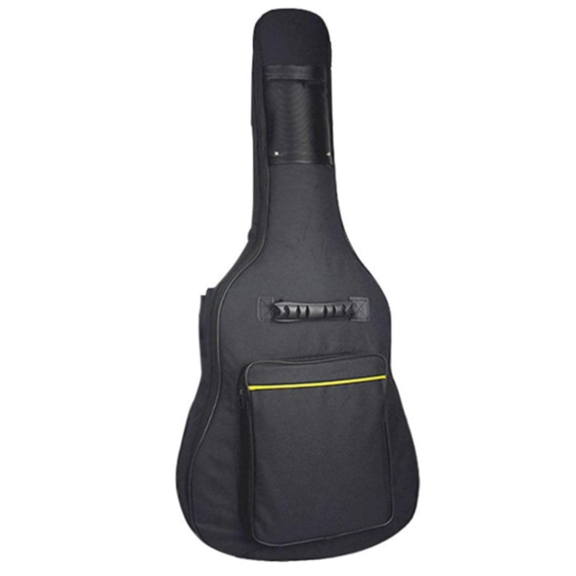 Borsa per chitarra da 41 pollici di chitarra acustica morbida con 2 tasche di imbottitura spessa 5 mm Resistente all'acqua resistente alla custodia per gigo
