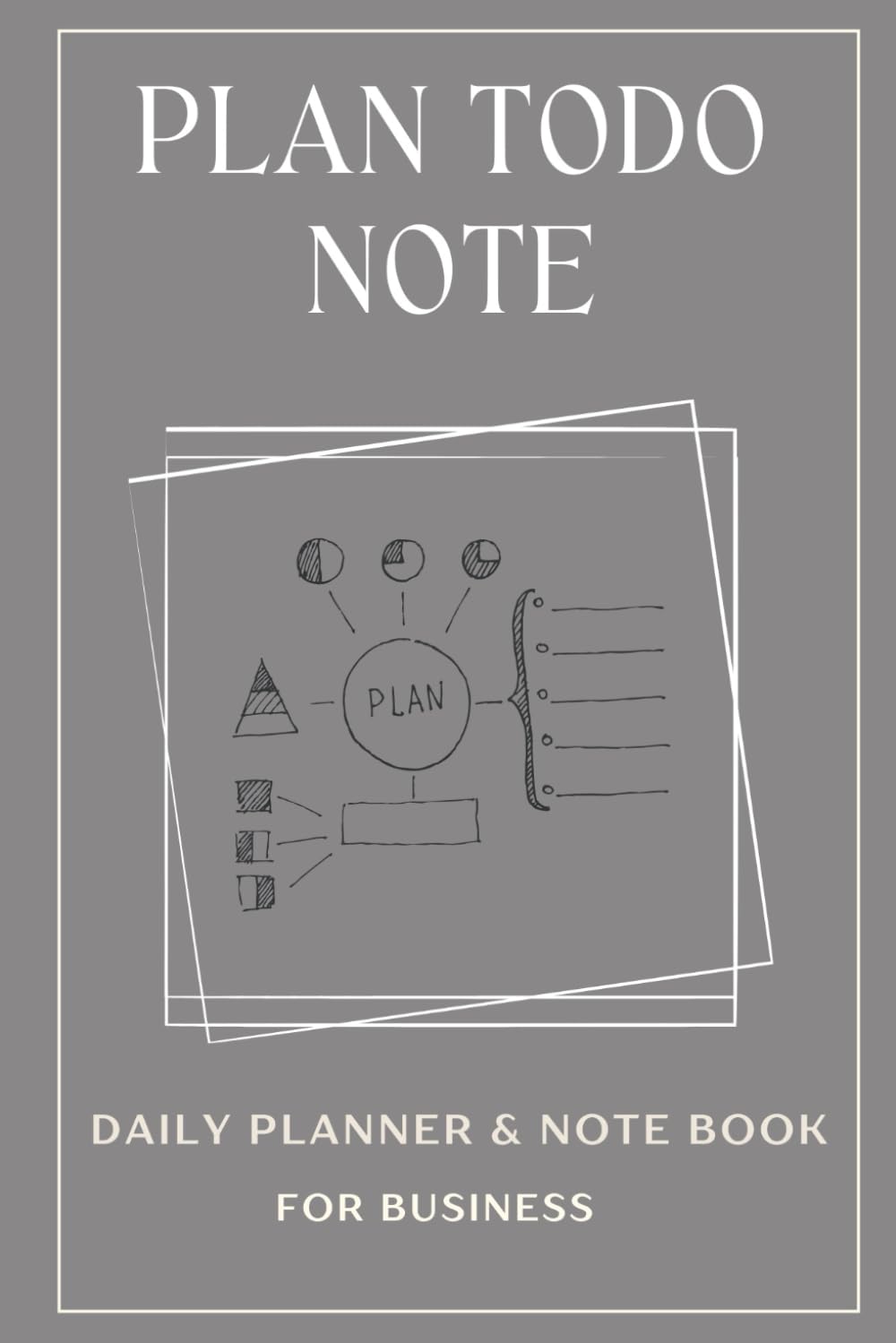 PLAN TO DO NOTE: Daily planner and note book for business (60 working days) (Italian Edition)