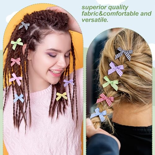 Pinzas Mini Moño 35pcs 7 Colores Para Mujer miniatura 6