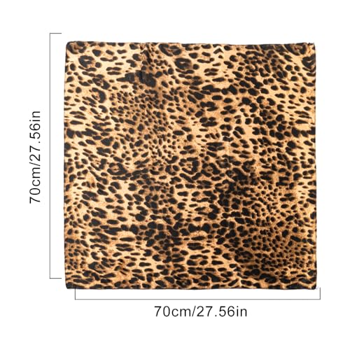 27.5" Satin Bohemian Scarf Neckerchief for Women，Lightweight Neck Scarf Headscarf Bandana Girls WJ032