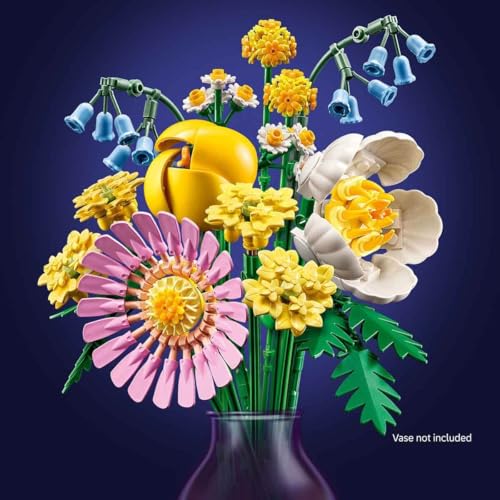 Botanique 10347 Petit bouquet ensoleillé, Fleurs artificielles, des 9 ans - Lego - Immagine 4