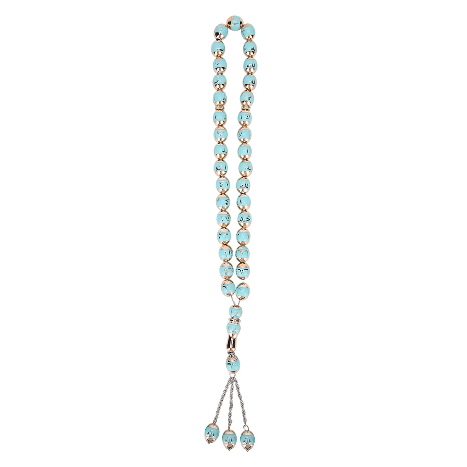 Fdit Handmade Resin Muslim Prayer Beads