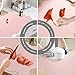 iCasso Leather Desk Pad Pink,Extra Large Mouse Pad for Desktop,Waterproof PU Nail Table Mat,Cute Scalloped Keyboard Mats for Women Girl,Non-Slip Desk Cover Mat for Office Home Dorm