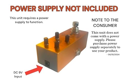 Pgl GP-HGD-01 High Gain Distortion Effect Pedal For Electric Guitar, True Bypass, Four Controls: Volume thumb #5