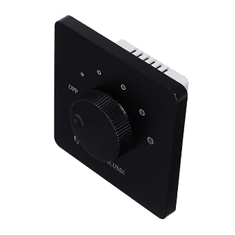 Adjustable in-Wall Volume Control Knob Speaker Sound Switch Panel for Home Theater Conference Room and Classroom Audio Systems