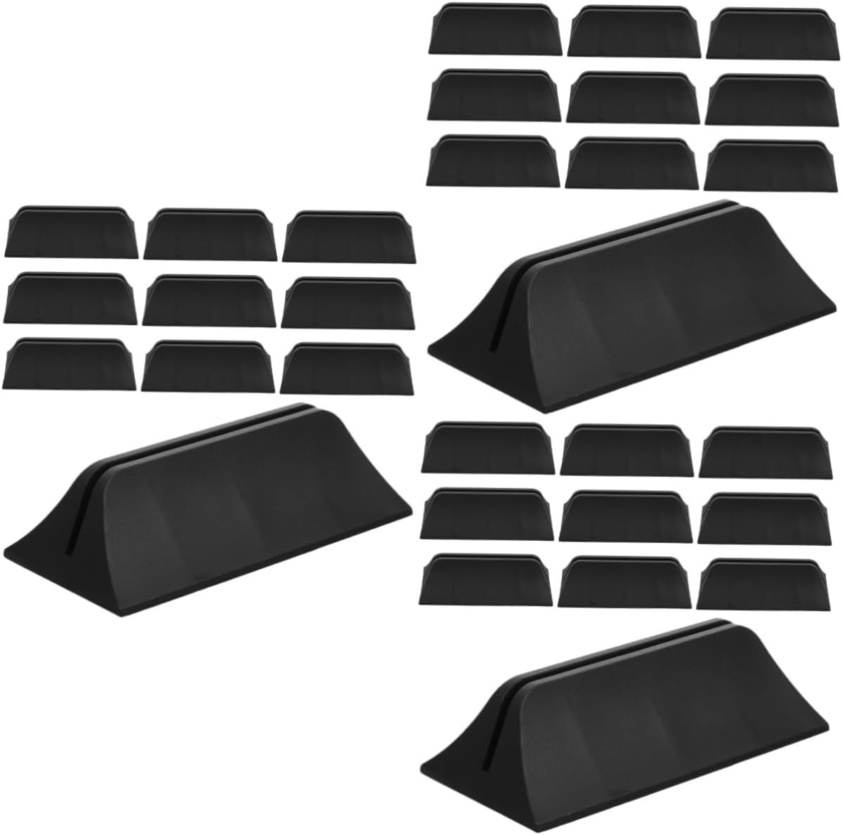 VILLCASE 30pcs Sturdy Desk Partition Holder Panel Clamps for Office Desk Divider Support Clip