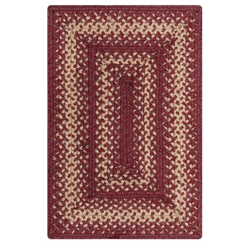 Homespice Autumn Maple Jute Braided Placemats, Rect 13x19 Set of 4