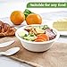 ECOLipak 16 oz Paper Bowls, [150-Pack] Compostable Paper Bowls Bulk, Heavy-duty Disposable Bowls for Hot And Cold Food 7