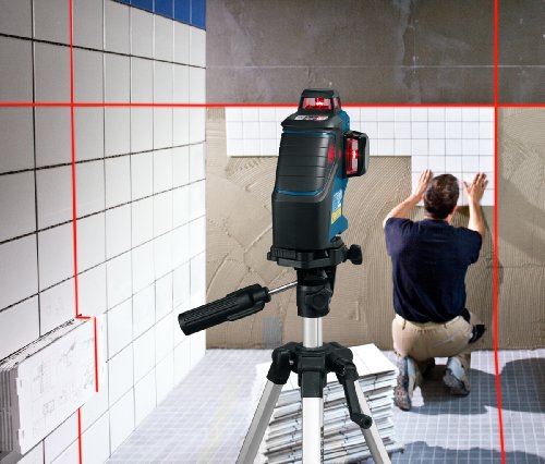 Bosch Gll3-80 Bs 150 3-Plane Leveling Alignment Laser With Compact Tripod Kit #TOP4