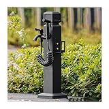 YPIOUREN Freistehende Garten-Wassersäule, Vertikale Garten-Wassersäule, Wasserspender-Hydrant for Außenwasserhähne, Metall-Wasserbrunnen-Hofhydrant,for Terrasse/Hinterhof(60cm/23.6in,B)