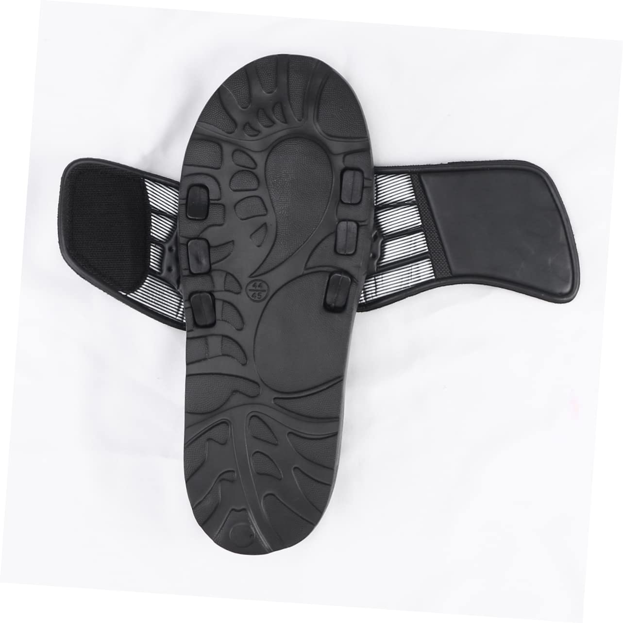 GARVALON Sandalen Für Fußmassage Akupunktur-massageball Für Männer Und Frauen Plantarfasziitis-linderung Tai Chi Gossip-design Größe 42–43
