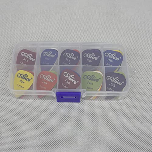 DERCLIVE Lot de 50 médiators de guitare de couleurs assorties 0,71 mm, 0,81 mm, 0,98 mm, 1,2 mm, 1,5 mm, couleurs… - Les Beatles, Paul McCartney, John Lennon, RIngo Starr, George Harrison DERCLIVE Lot de 50 médiators de guitare de couleurs assorties 0,71 mm, 0,81 mm, 0,98 mm, 1,2 mm, 1,5 mm, couleurs… – Image 7