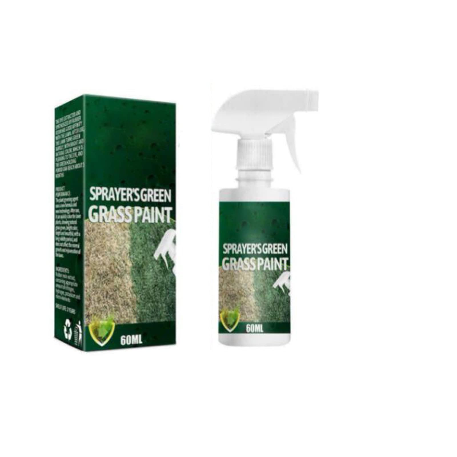 2022 New Upgraded Green Grass Lawn Spray,Lawn Paint Lawn Colorant,Natural Green Spray Paints for Lawn and Lawn Paints - Eco-Friendly, Pet Friendly, Quick Drying Green Grass Paints (1pcs)