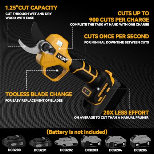 YAWV Brushless Electric Pruning Shears