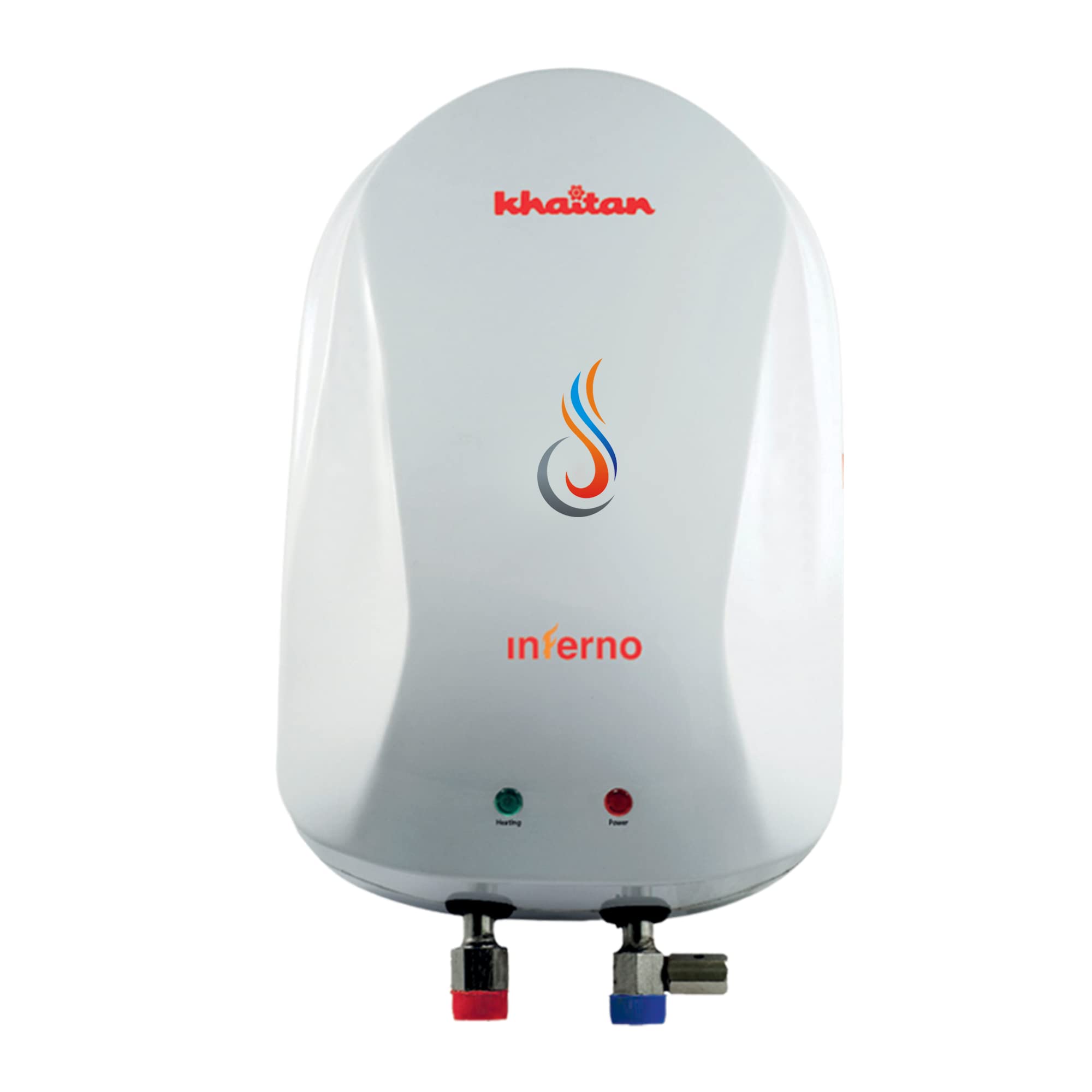 Buy Khaitan Inferno 3Ltr - 3KW Instant Water Heater (Geyser) with Stainless  Steel Tank (White, 3 Liters, KGI03S) Online at Low Prices in India -  Amazon.in