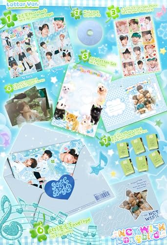 Álbum de fotos Dreamus NCT WISH Songbird [Versión Letter] + Beneficios de preorden + Merchandising digital exclusivo BolsVos inspirado en K-POP miniatura 2