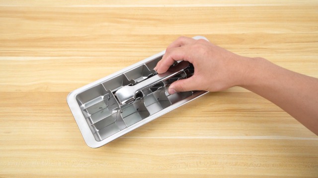 Bandeja de Hielo de Acero Inoxidable 18 Cubos miniatura 7