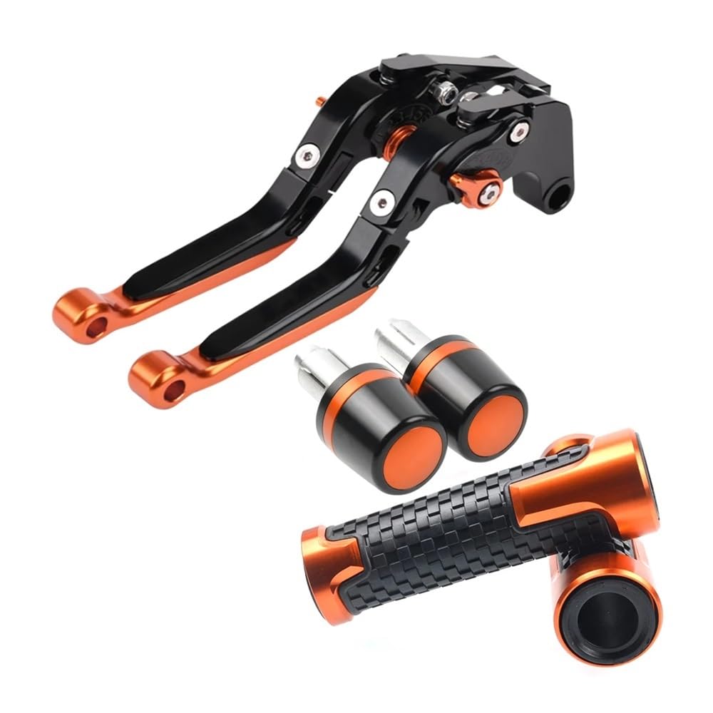 Xvasdgaer No.16 Motorcycle Brake Handle Adjustable Clutch Levers Handbar Grips For Ya&Maha Yzf-R1 2004-2008(No.16)