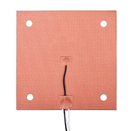 Lysee 3D Printer Parts & Accessories - 3D Printer Silicone Heated Pad 310x310mm Heating Plate Mat 120V 750W Printer Heated Bed with Screw Holes - (Color: 8YY604654)