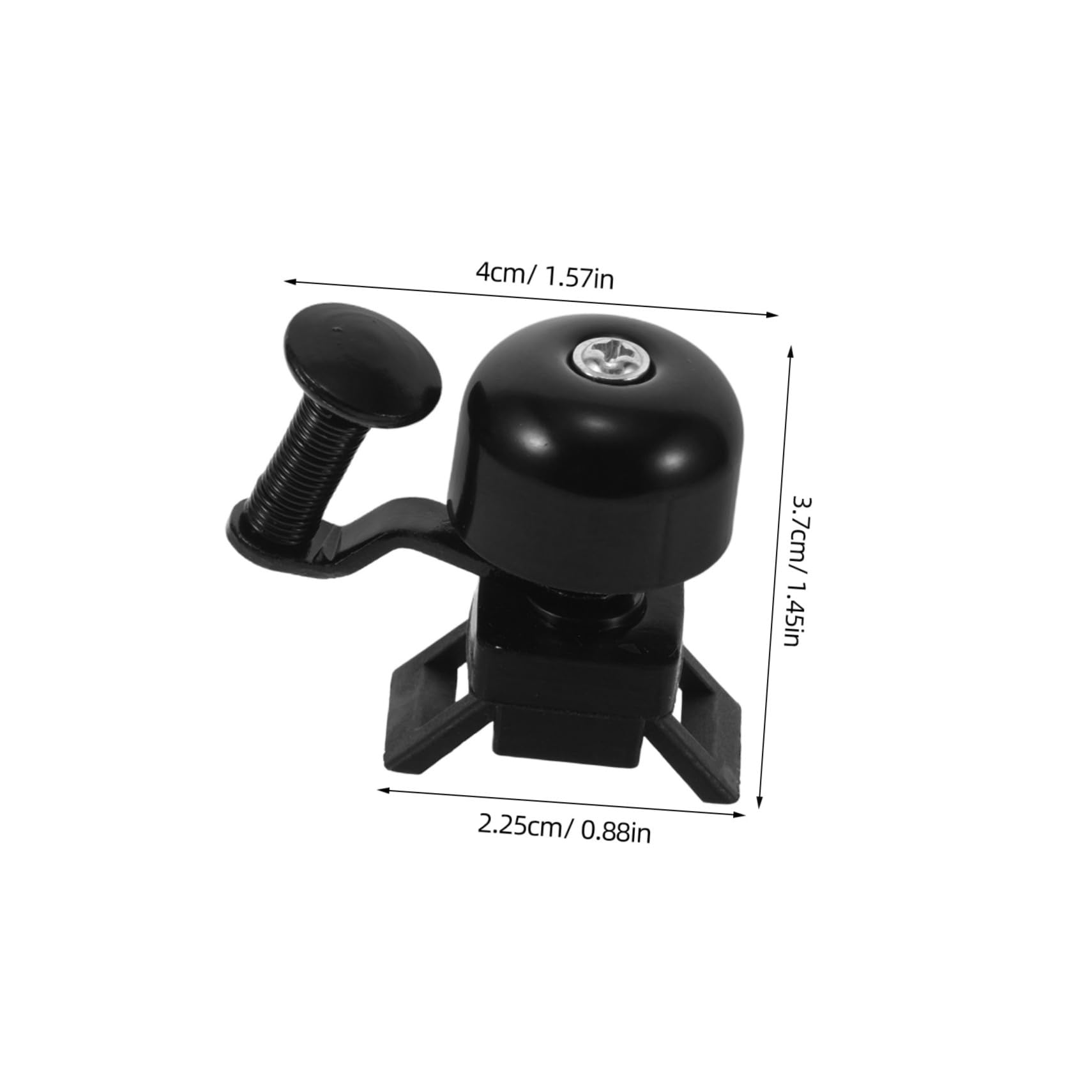 Abaodam Electric Bike Horn Loud Weather Resistant Handlebar Accessory for Mountain and Road Bikes Durable Construction with Mounting for Easy Installation