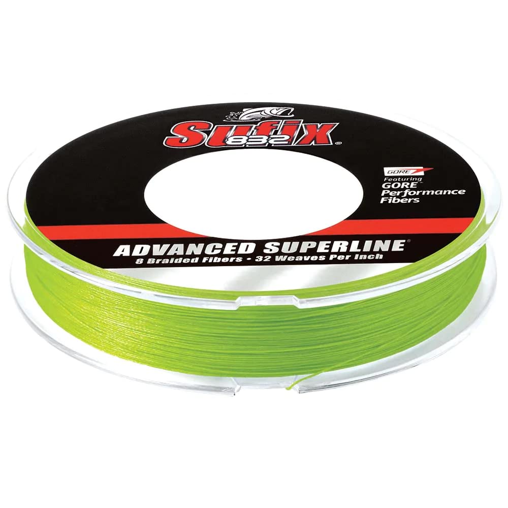 832 Braid 8 lb Neon Lime - 300 Yds
