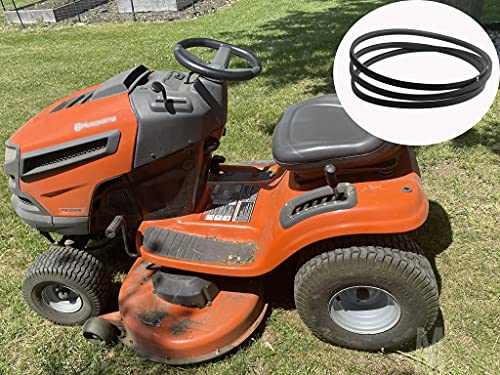 Deck Belt Fit for Craftsman 46" Riding Mower - Deck Drive Belt Fit for Craftsman Poulan HU YTH22V46 YTH2246 YTH20K46 YTH18K46 Lawn Mower with 46" Deck, Replace 532405143 584453101 7133156 Deck Belt Fit for Craftsman 46" Riding Mower - Deck Drive Belt Fit for Craftsman Poulan HU YTH22V46 YTH2246 YTH20K46 YTH18K46 Lawn Mower with 46" Deck, Replace 532405143 584453101 7133156