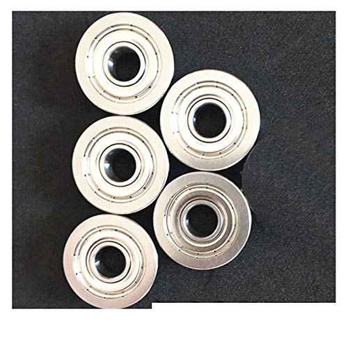 DINGGUANGHE-CUP Flanged Bearings 2pcs F685ZZ Deep Groove Ball Flange Bearings F685-ZZ 5x11x5mm Thin Wall Ball Bearing Industrial Products