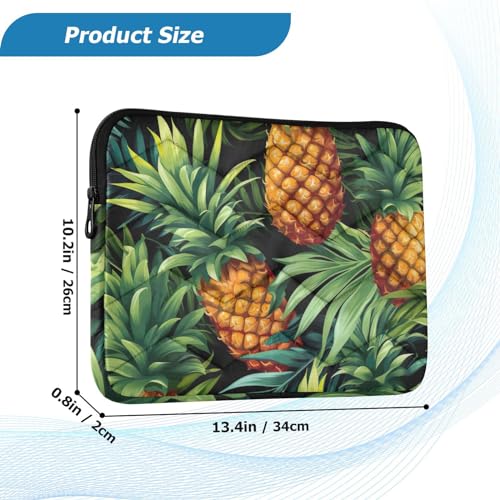 Funda para portátil de 13-14 pulgadas con estampado tropical miniatura 3
