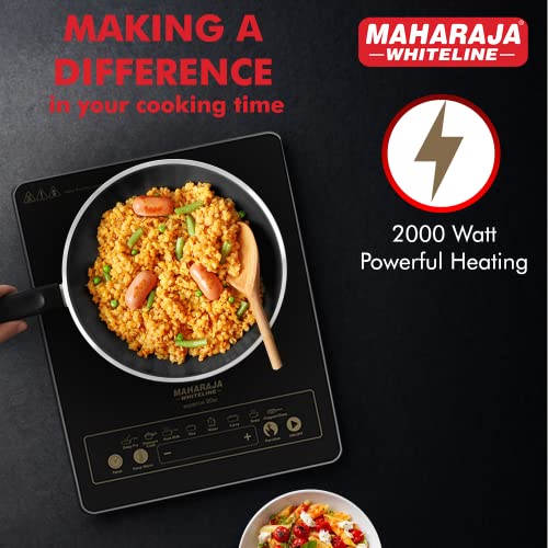 Image of Maharaja Whiteline Superion 20 ST Induction Stove, 2000W - IC -115 (Black)