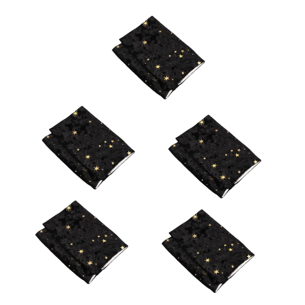 NUOBESTY 5pezzi Copertura Decorativa Per Libri Con Motivo Stelle e Protezione Riutilizzabile Per Libri Taccuini e Scrapbook