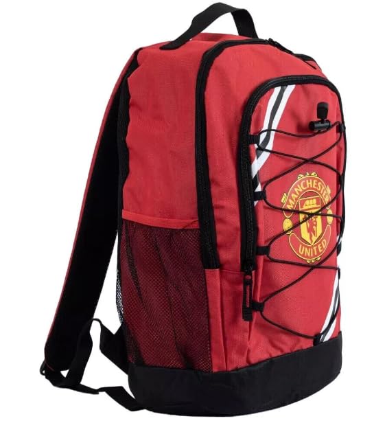 Generic Man United Officially Licensed Club Backpack Rucksack Bag - Core Stripe, Multicolor, L2