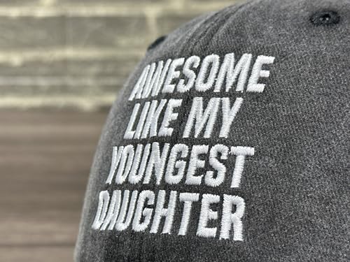 Image of Embroidered Adjustable Baseball Hat for Men Women, Washed Cotton | Premium Embroidery Design, Adjustable Metal Buckle Closure, Simple Lifestyle Wear
