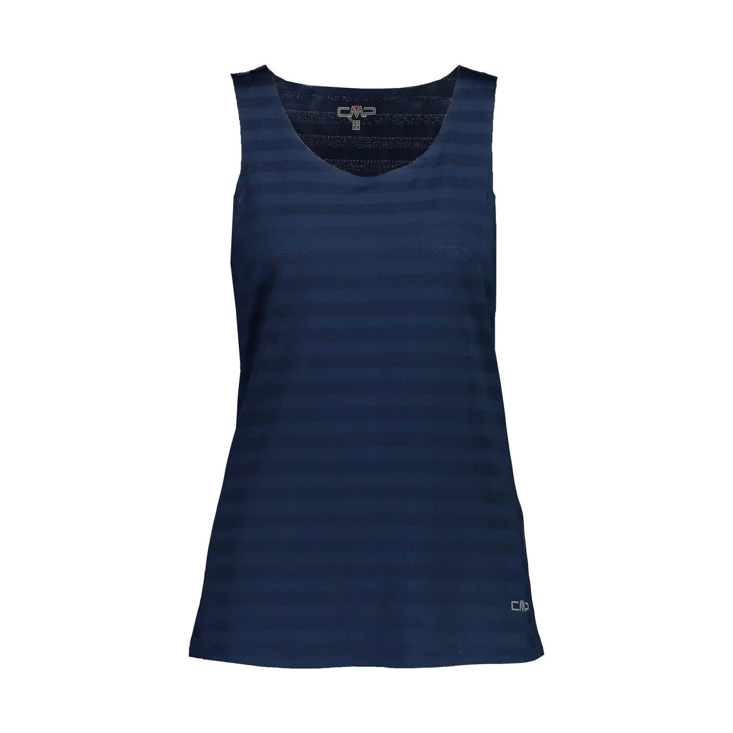 CMP Damen Technisches Tank Top mit Streifenmuster Top