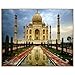 WACYDSD Puzzle Adulte 1000 Pièces Puzzle 3D Paysage Taj Mahal Photos DIY Nodula