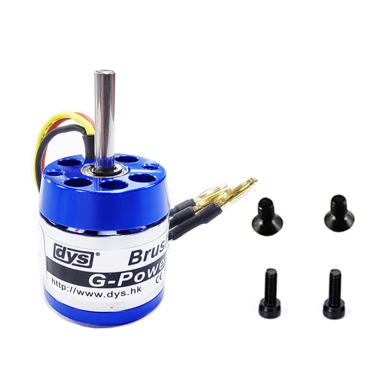 DYS D2225 1600KV 1350kv 2000kv Brushless Outrunner Motor 2-3S for Multicopter RC Aircraft Fixed-Wing UAV（D2225 1350KV）