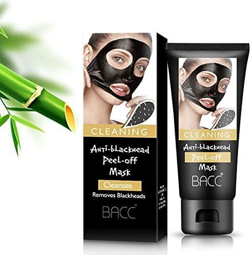MIXSight Beauty Black Mask, Active Charcoal Blackhead Remover Mask With Deep Clean Formula Suction Mask (60g)