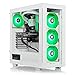 Thermaltake LCGS View 460 Gaming Desktop (AMD Ryzen™ 5 7600X, 32GB 5600MT/s DDR5 RGB Memory, NVIDIA® GeForce RTX™ 4060, 1TB NVMe M.2, WiFi, Windows 11) V35S-B650-460-LCS,Black