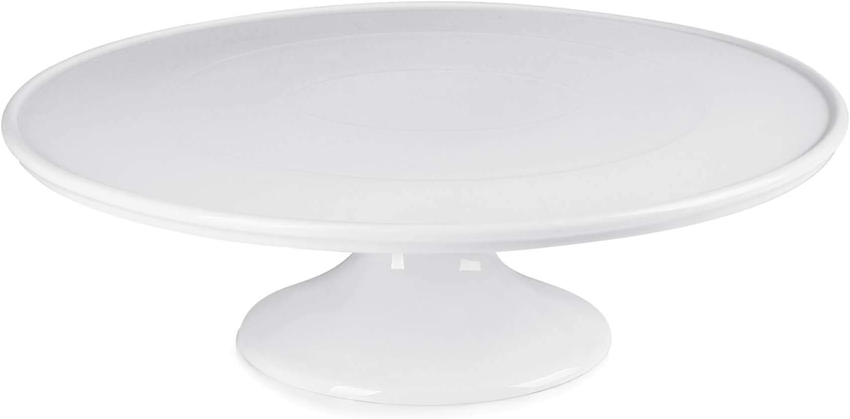 Porcelain Cake Stand 12-Inch, Round Dessert Display, Elegant White Cupcake Holder for Celebrations, Weddings, Parties – Versatile Serving Platter Premium